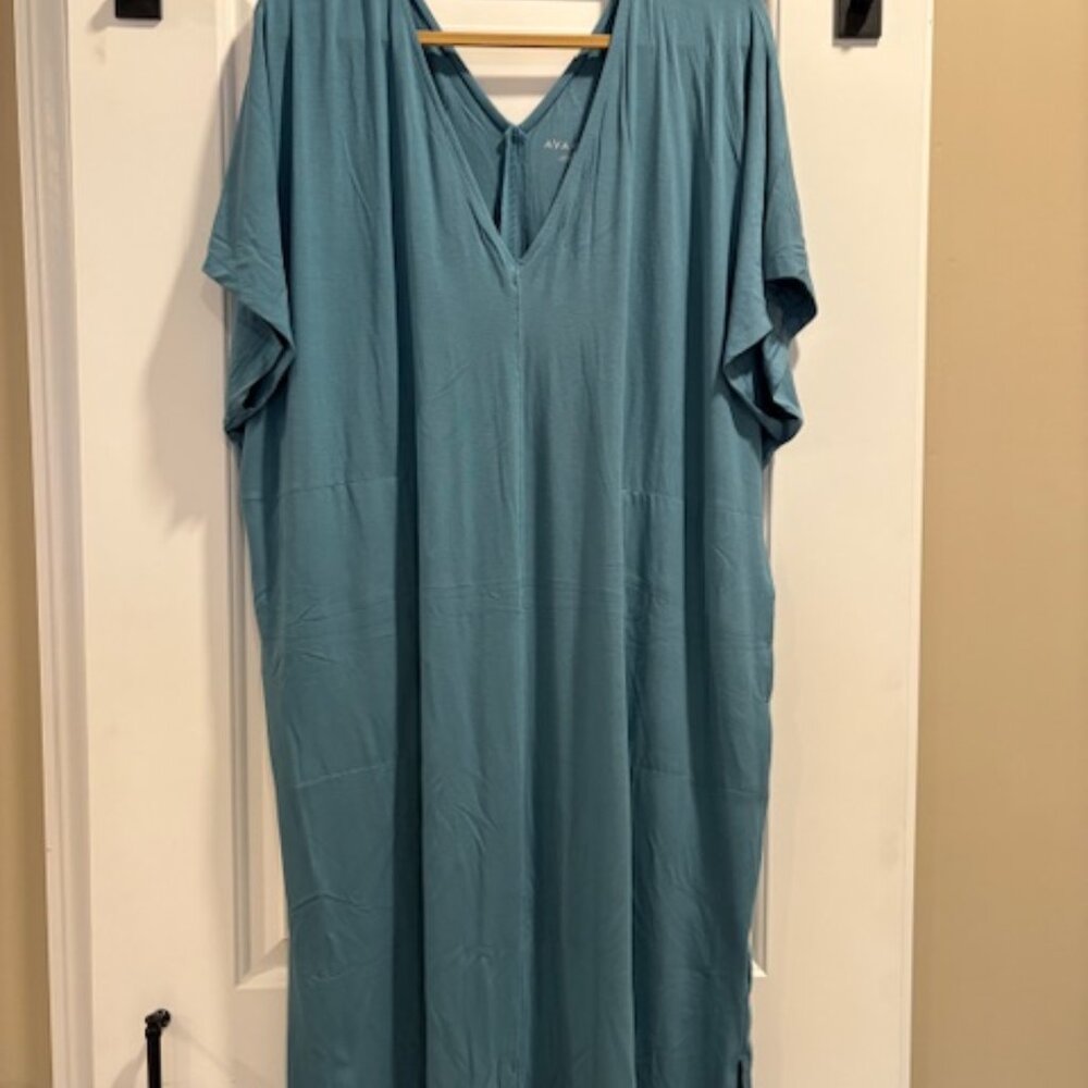 Ava & Viv:  Plus Size Dolman Short Sleeve Dress